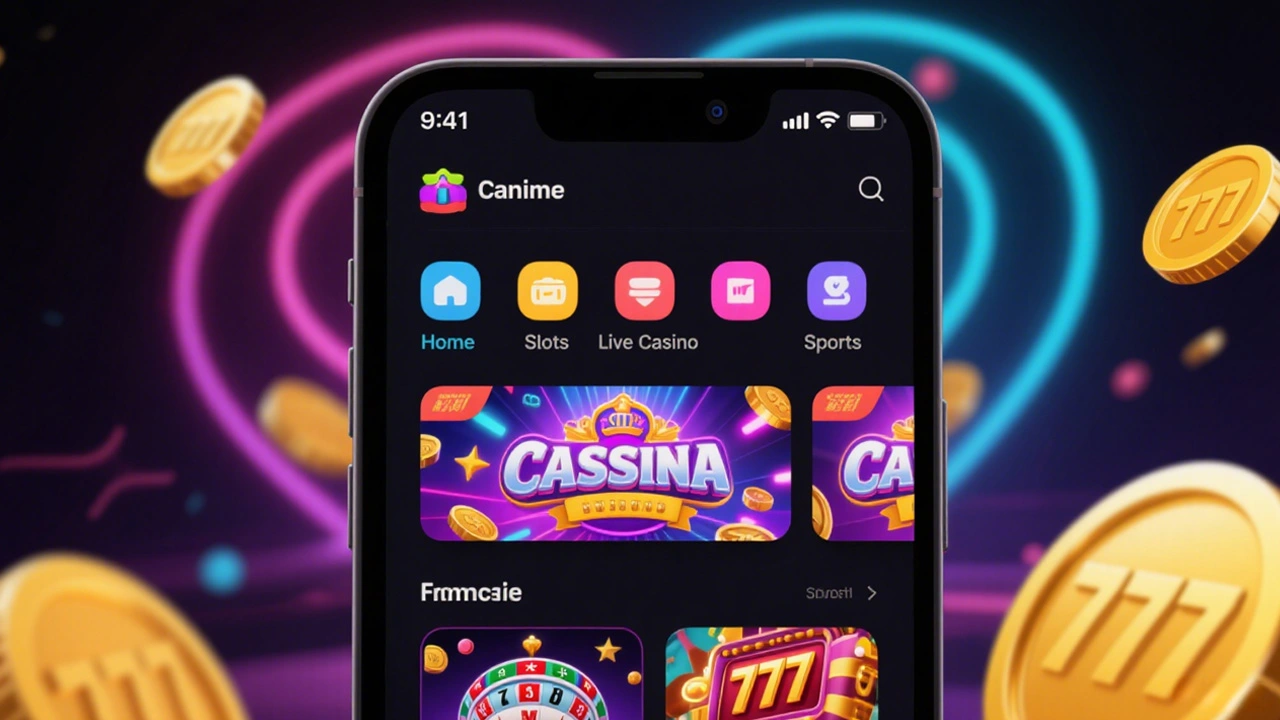 Tela inicial do app da 79X